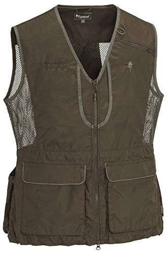 Pinewood 3184 Dog Sports 2.0 Damen Weste Wildlederbraun/Dunkeloliv (244) S von Pinewood