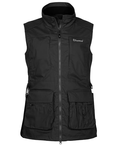 Pinewood Damen Hundesport Trainer Weste - Hundesport Weste Damen - praktische Weste mit vielen Taschen und Platz für Hundetraining Zubehör - winddicht und wasserabweisend von Pinewood