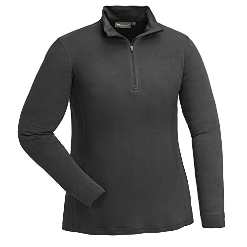 Pinewood 3406 Abisko Merino Damen Langarmshirt Rauchschwarz (437) XS von Pinewood