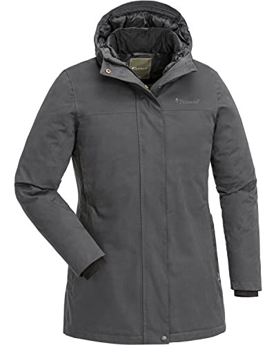 Pinewood 3414 Värnamo Damen Winterjacke Rauchschwarz (437) L von Pinewood