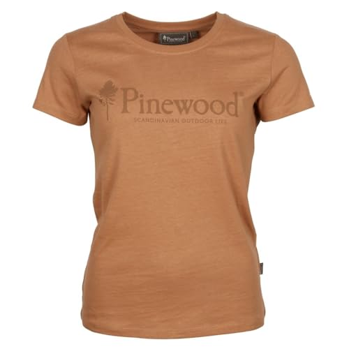 Pinewood 3445 Outdoor Life Damen T-Shirt L. Terracotta (514) M von Pinewood