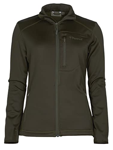 Pinewood 3775 Furudal/Frazer Active Power Fleece Damen Jacke D. Moosgrün (733) L von Pinewood