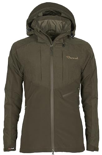 Pinewood 3984 Furudal Caribou Hunt Extreme Jacke Suede Brown/D.Olive (244) M von Pinewood