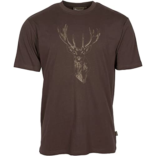 Pinewood 5038 Rotwild T-Shirt Wildlederbraun (241) 3XL von Pinewood
