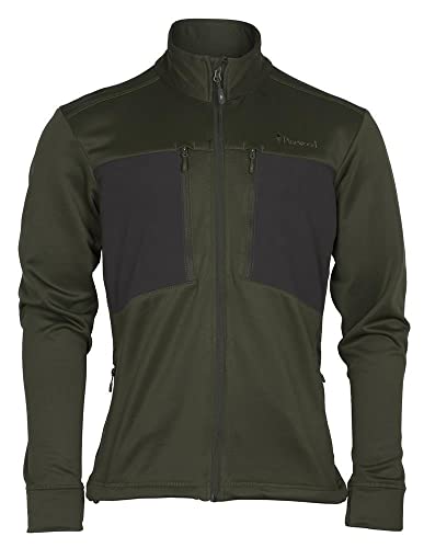 Pinewood 5209 Abisko Power Fleece Jacke Moosgreen (135) 3XL von Pinewood