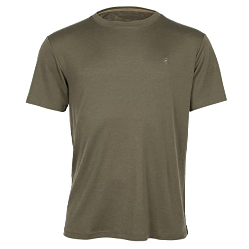 Pinewood 5345 Travel Merino T-Shirt Grün (100) M von Pinewood