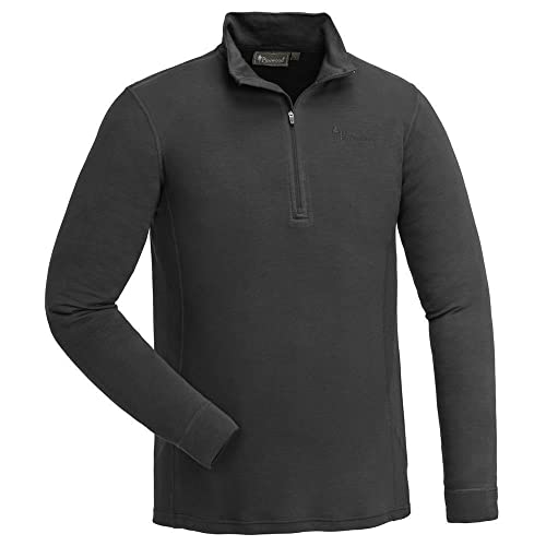 Pinewood 5406 Abisko Merino Langarmshirt Rauchschwarz (437) XL von Pinewood