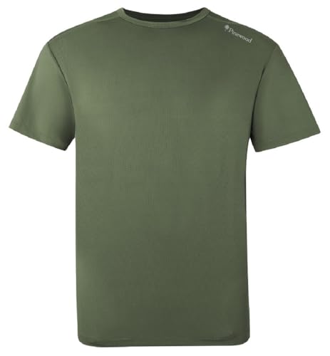 Pinewood 5462 Function T-Shirt Herren Mossgreen (135) M von Pinewood