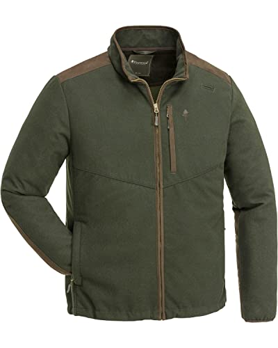 Pinewood 5807 Nydala Windproof Wool Jacke Moosgrün/Wildlederbraun (182) M von Pinewood