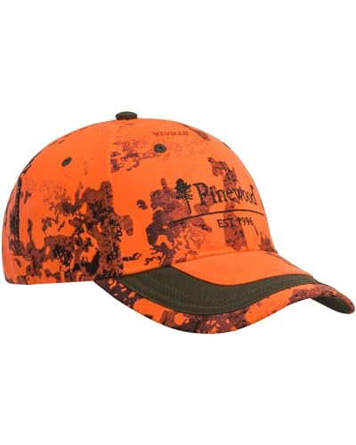 Pinewood 8994 Camou Kids Cap Strata Blaze/Mossgreen (990) von Pinewood