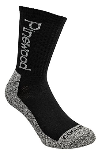 Pinewood 9212 Coolmax Socke 2-er Pack. 37-39 schwarz/grau von Pinewood