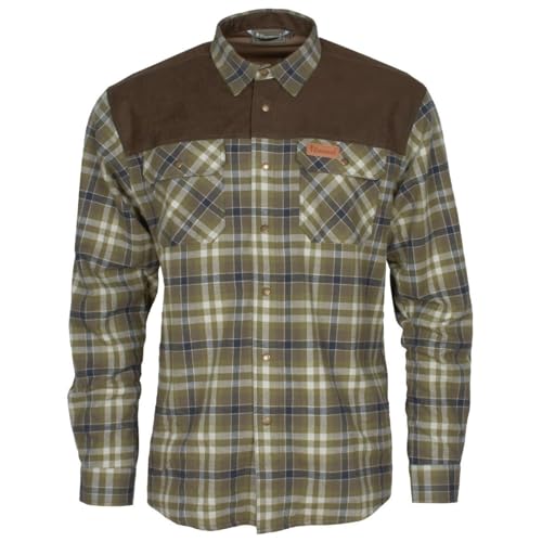 Pinewood 9436 Douglas Hemd H. Olive/L. Khaki (744) 3XL von Pinewood