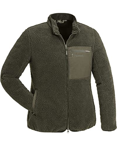 Pinewood Damen Faserpelzjacke Dunkelgrün XL von Pinewood