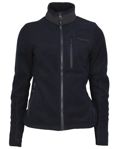 Pinewood Damen Fleecejacke - Blau - Nachhaltig aus 100% recyceltem Polyester - Ideal für Jagd, Hundesport & Alltag - XXL, Dunkelblau von Pinewood