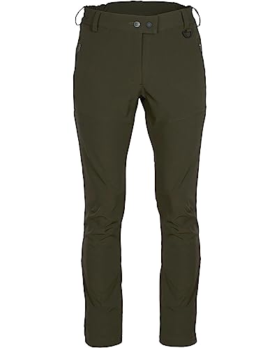 Pinewood Damen Hose Wilda Stretch Shell Moss Green 42 von Pinewood