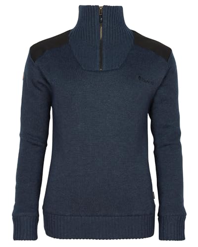 Pinewood Damen Hurricane Strick Pullover - Strickpullover Damen mit Wind- und wasserabweisenden Membran und aus hochelastischem Material Bewegungsfreiheit von Pinewood