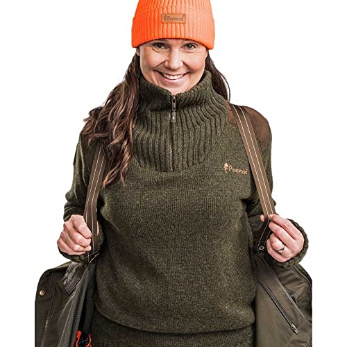 Pinewood Damen Hurricane Strick Pullover - Strickpullover Damen mit Wind- und wasserabweisenden Membran und aus hochelastischem Material Bewegungsfreiheit von Pinewood