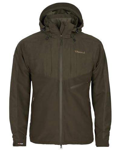 Pinewood Furudal Caribou Hunt Extreme Jacke. Wasserdichte Stretch Jacke für Herren. Zum Wandern, Trekking, Hundesport, Jagd und vielen Outdoor-Aktivitäten (M) von Pinewood