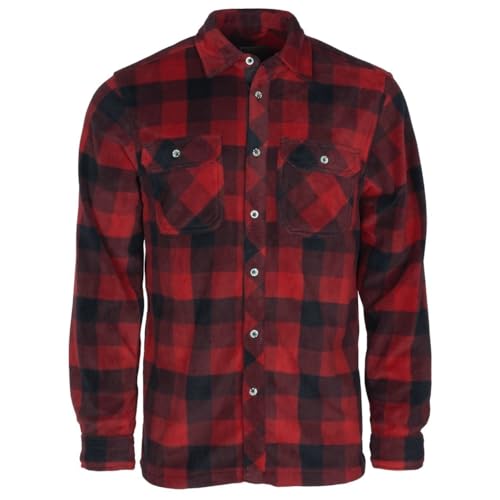 Pinewood Hemd Finnveden Canada Red/Black XL von Pinewood