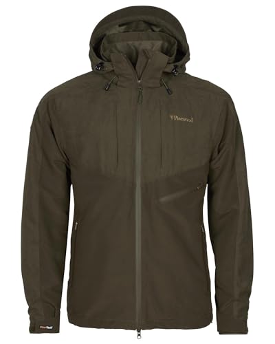 Pinewood Herren Furudal Caribou Hunt Extreme Herren Jacke - mit vielen praktischen Taschen für Stauraum für Jagdzubehör - wind- und wasserdicht - mit 4-Wege-Stretch von Pinewood