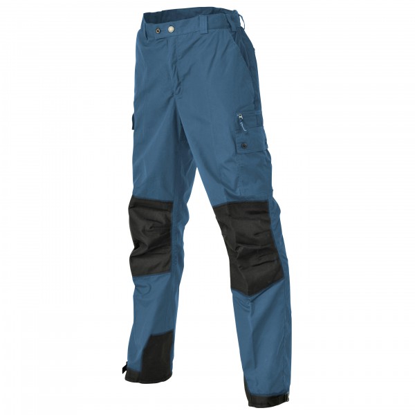 Pinewood - Kid's Outdoorhose Lappland - Trekkinghose Gr 128 blau von Pinewood