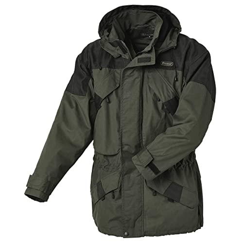 Pinewood Lappland Extreme Jacke Material TC 1200 - Größe L - Farbe Grün-Schwarz von Pinewood