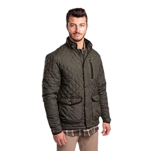 Pinewood Nydala Classic Quilt Jacke MOSSGREEN - XL von Pinewood