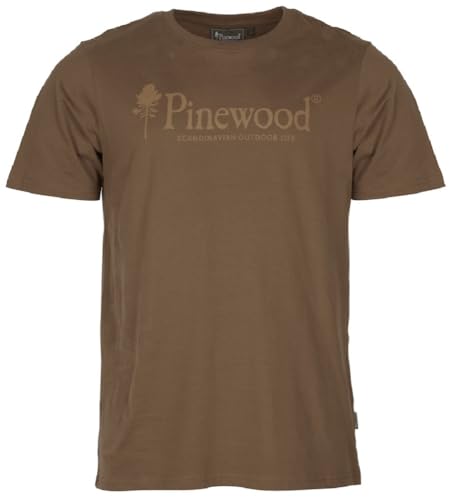 Pinewood Outdoor Life T-Shirt Nougat - XL von Pinewood