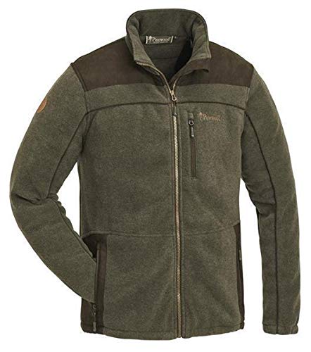 Pinewood PRESTWICK EXKLUSIV Fleece Jacke Winter Jagd Angeln Freizeit Outdoor Fleece Jacke, Grün, XXL von Pinewood