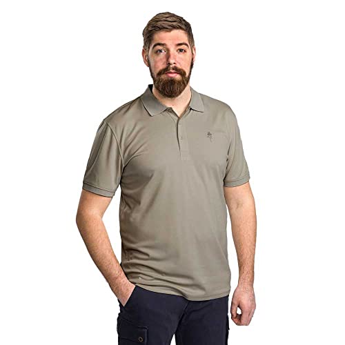 Pinewood Poloshirt Ramsey Coolmax Mid Khaki 3XL von Pinewood