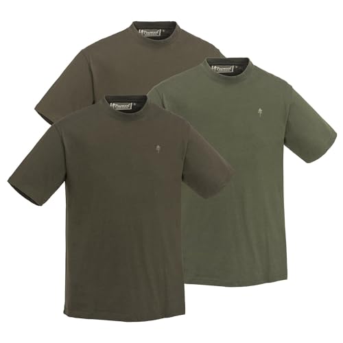 Pinewood T-Shirt 3er Pack Herren grün von Pinewood