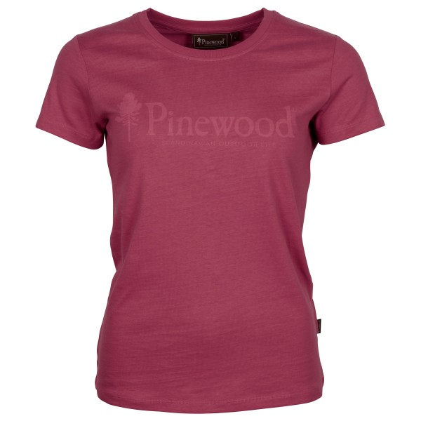 Pinewood - Women's Outdoor Life Damen T-Shirt - T-Shirt Gr XS rosa von Pinewood