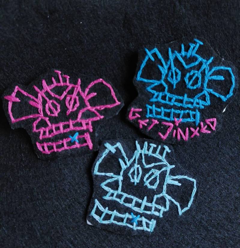 Arcane Jinx Monkeybomb Patch von PineyCraft