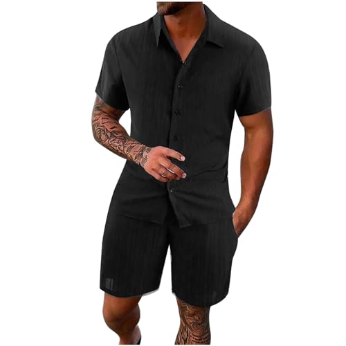 PingShun Herren Trainingsanzug Sommer Sportanzug 2 Teiliges Business Hemd Set Kurzarm T-Shirts Kurze Hose Freizeitanzug Blitzangebote Des Tages PingShun Herren Trainingsanzug Sommer Sportanzug 2 Teiliges Business Hemd Set Kurzarm T-Shirts Kurze Hose Freizeitanzug Blitzangebote Des Tages von PingShun