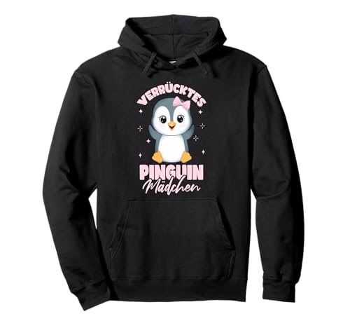 Süßes Pinguin Motiv Kinder Verrücktes Pinguin Mädchen Pullover Hoodie von Pinguin Antarktis Kinder Geschenk