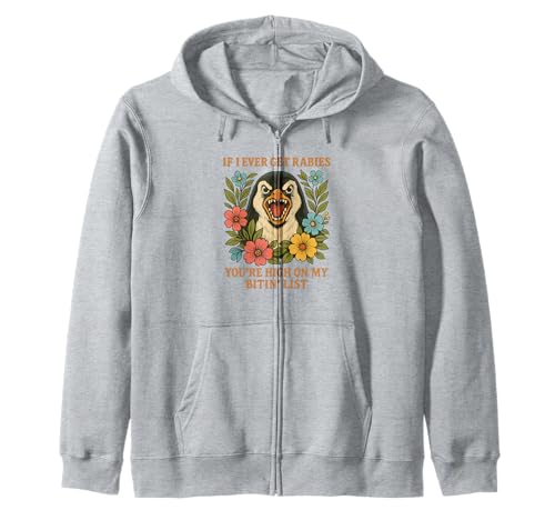 Lustig Pinguin Tollwut Beiß Liste Shirt Männer Frauen Kapuzenjacke Lustig Pinguin Tollwut Beiß Liste Shirt Männer Frauen Kapuzenjacke von Pinguin Humor Lustig Tiere Sprüche Kleidung