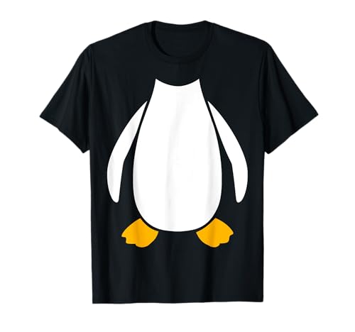 Pinguin Kostüm Kinder Erwachsene Damen Herren Tierkostüm T-Shirt von Pinguin Kostüm Karneval Fasching Faschingskostüm