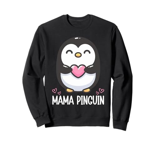 Best Mom Ever Süßes Pinguin Mama Muttertag Penguin Mom Sweatshirt Best Mom Ever Süßes Pinguin Mama Muttertag Penguin Mom Sweatshirt von Pinguin Mama Mutter Geschenke Muttertag