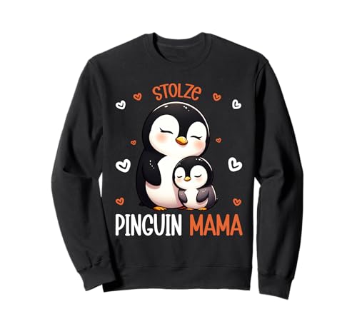 Stolze Pinguin Mama Muttertag Süßes Penguin Mom Sweatshirt Stolze Pinguin Mama Muttertag Süßes Penguin Mom Sweatshirt von Pinguin Mama Mutter Geschenke Muttertag