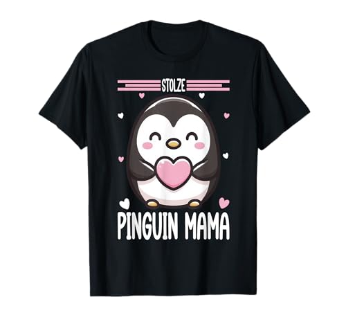 Stolze Pinguin Mama Muttertag Süßes Penguin Mom T-Shirt Stolze Pinguin Mama Muttertag Süßes Penguin Mom T-Shirt von Pinguin Mama Mutter Geschenke Muttertag