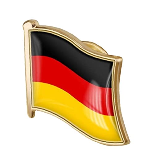 1 Stück Deutsche Flagge Brosche Pin Abzeichen Metall Revers Pin Brosche Flag Abzeichen Nationale Abzeichen von PiniceCore