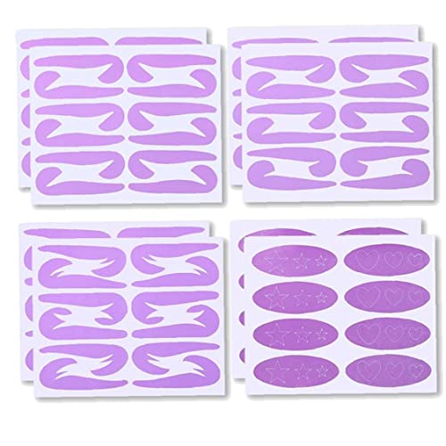 8pcs Eyeliner Schablonen-pads Winged Tip-look Eyeliner-vorlage Set Quick Eye Makeup-werkzeuge von PiniceCore
