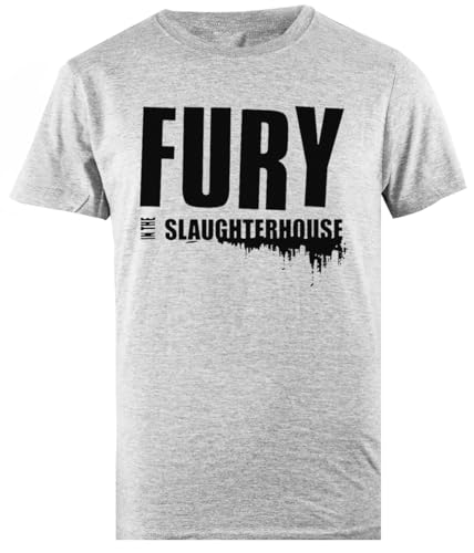 Fury In The Slaughterhouse 2023 Herren Grau T-Shirt Herren T-Shirt Regular von Pinitotee