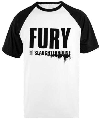 Fury In The Slaughterhouse 2023 Unisex-Baseball-T-Shirt Mit Kurzen Ärmeln von Pinitotee