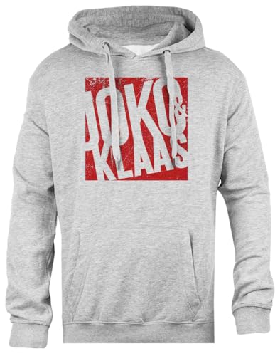 Joko and Tingkir Unisex-Kapuzenpullover In Grau Mit Normaler Passform von Pinitotee