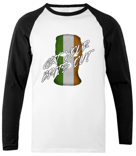 Kneecap Get Your Brits Out Unisex-Baseball-T-Shirt Mit Langen Ärmeln von Pinitotee