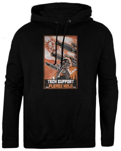 Pinitotee Adeptus Mechanicus Schwarzer Unisex-Pullover, Normaler Kapuzenpullover von Pinitotee