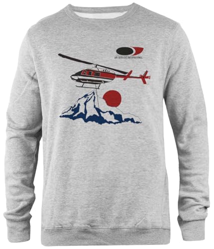 Pinitotee Air Services Napoleon Dynamite Unisex-Pullover Mit Rundhalsausschnitt In Grau von Pinitotee