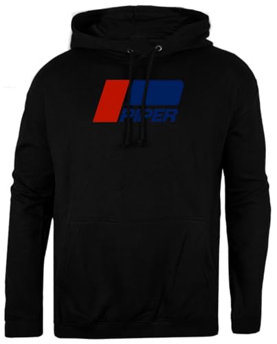 Piper Vintage Aviation Schwarzer Unisex-Pullover, Normaler Kapuzenpullover von Pinitotee