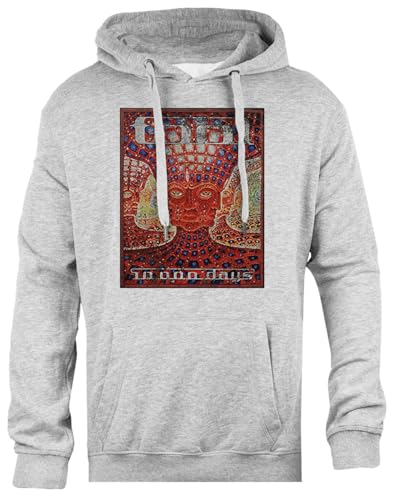 The Squaring Off Between Unisex-Kapuzenpullover In Grau Mit Normaler Passform von Pinitotee